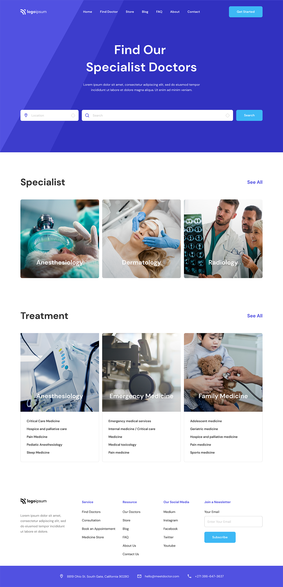 healthcare software telemedicine website example