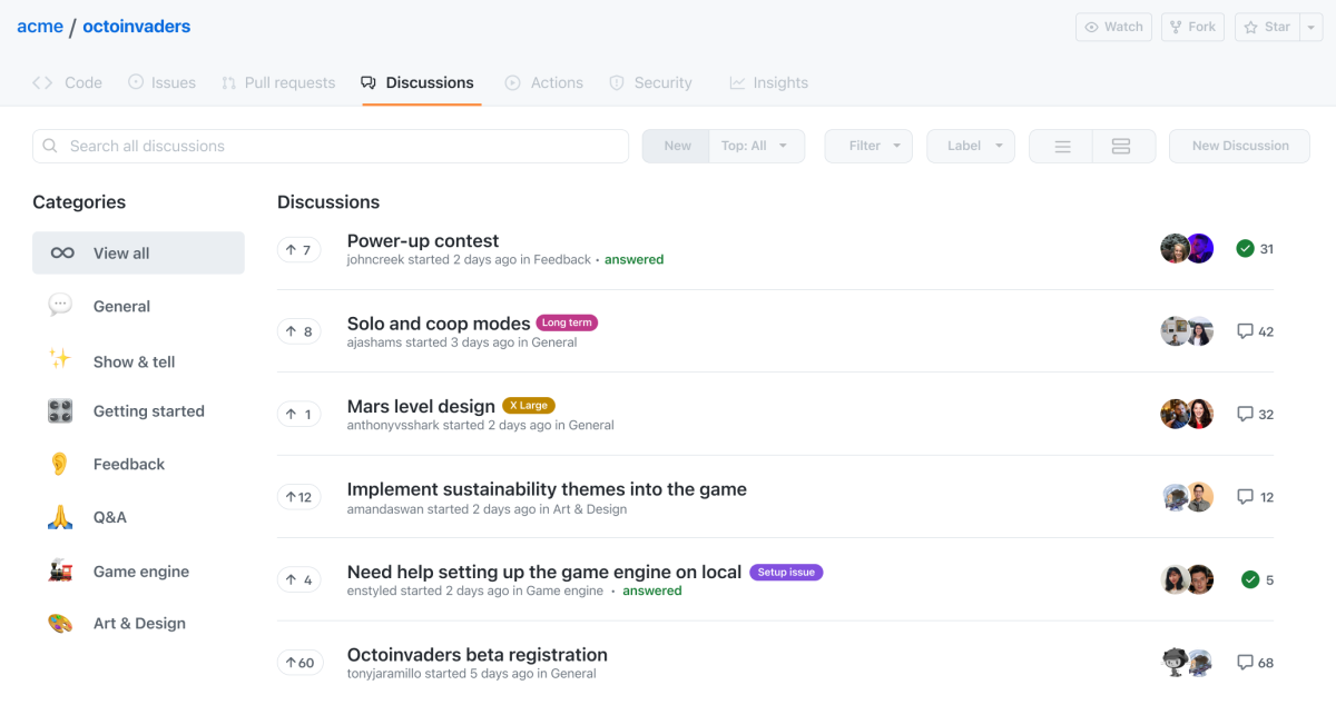 in depth interview github example
