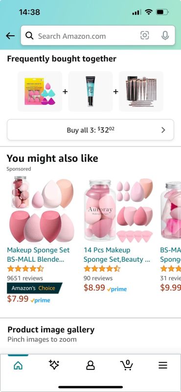 matching algorythms amazon example