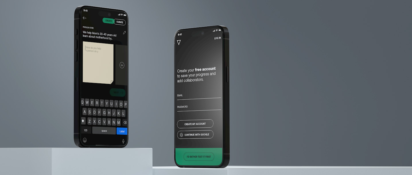 Smartphones with TCR app