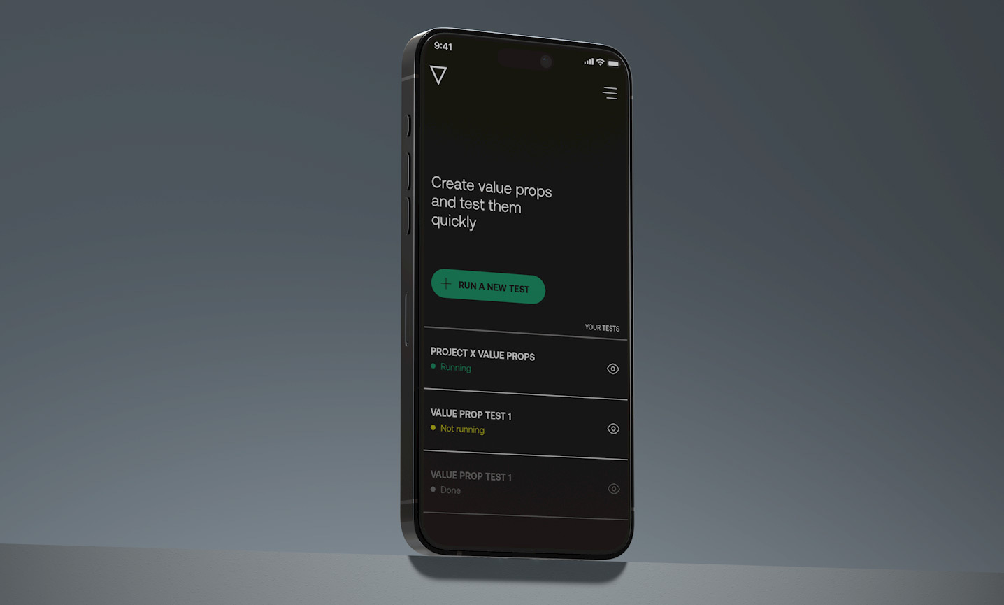 Smartphone with TCR app