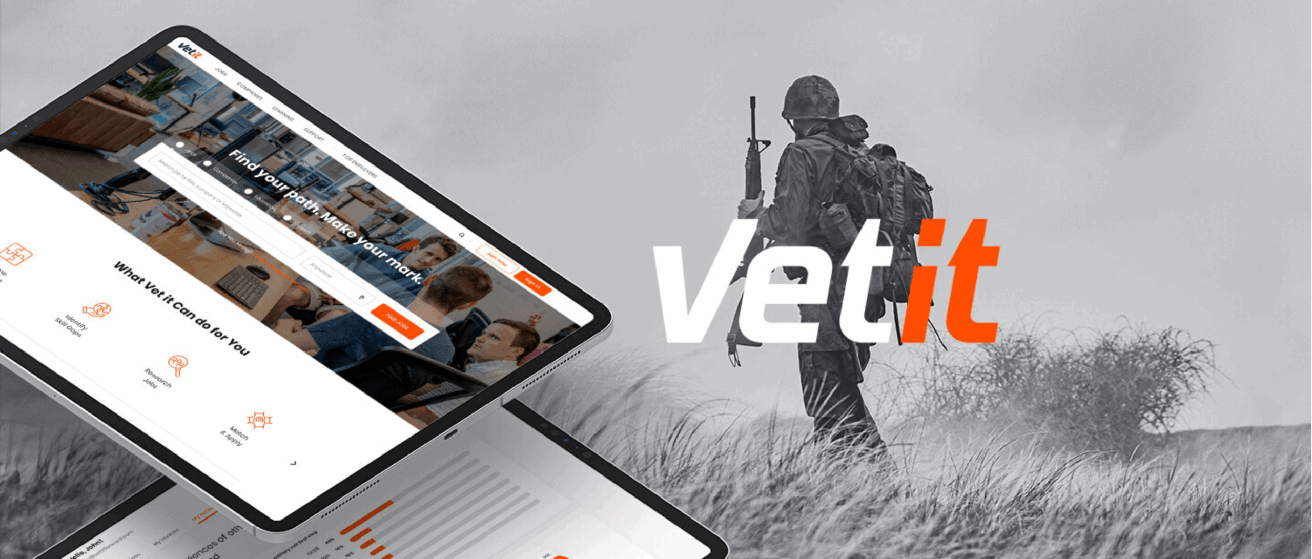 VetItForward Case Study Background Image